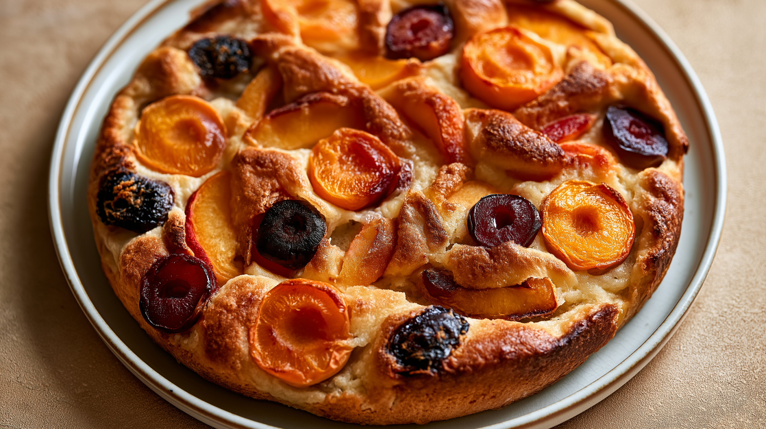 You are currently viewing Summer Cake with Farmer’s Cheese Batter & Fresh Fruit